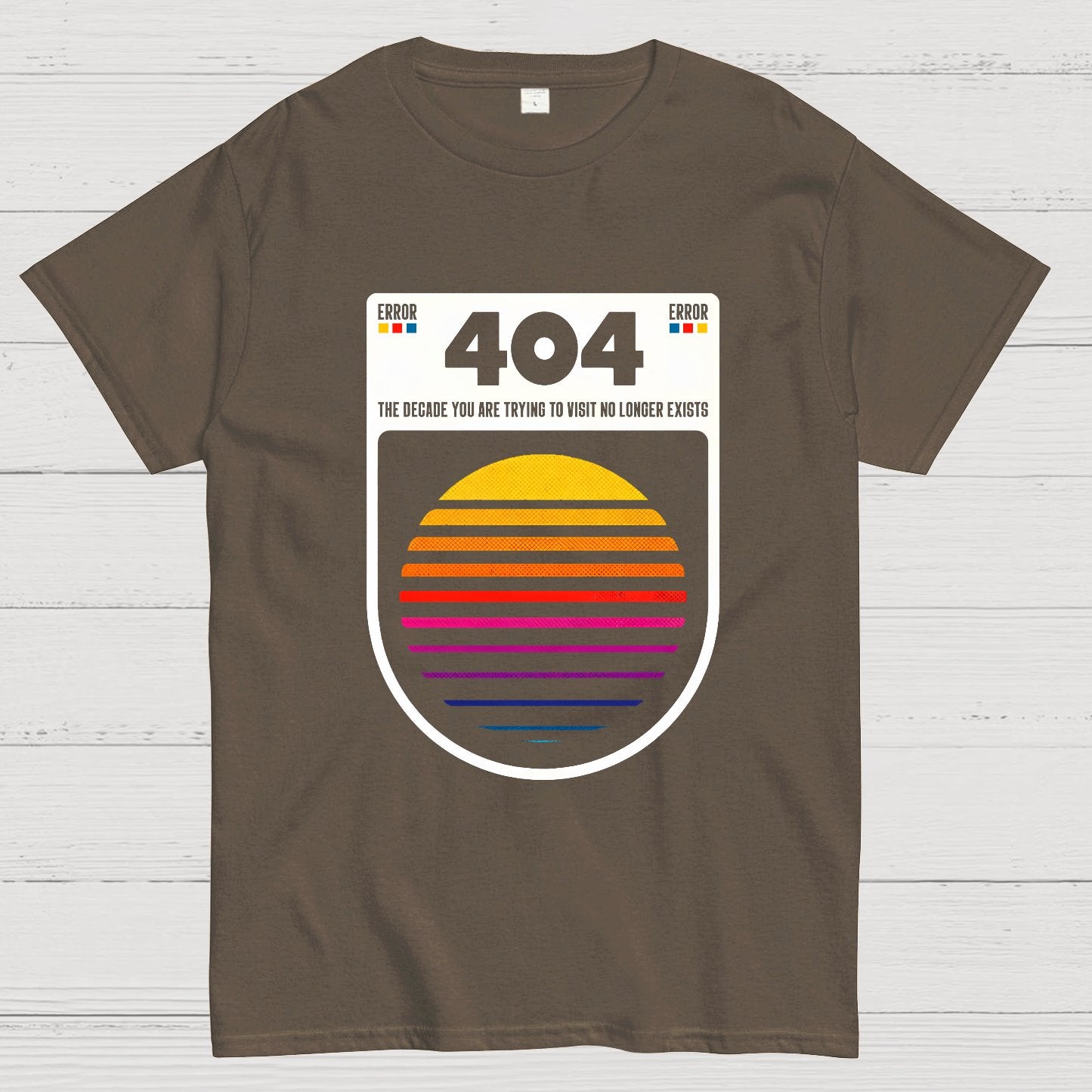 404 Decade Not Found Geeky T-Shirt