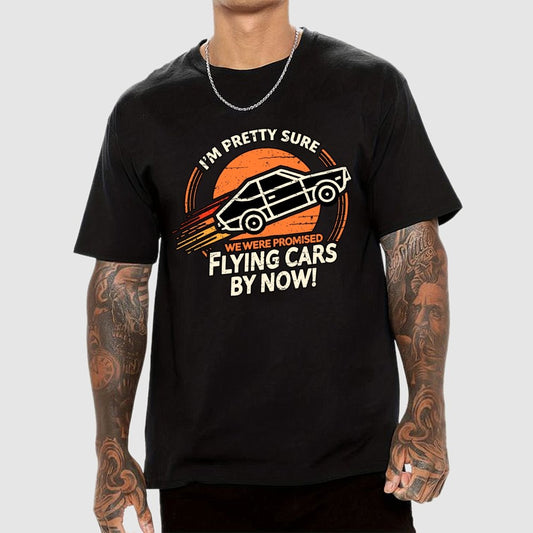 Flying Cars By Now Geek T-Shirt