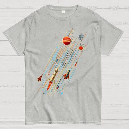 Space travel is cool Geek T-Shirt