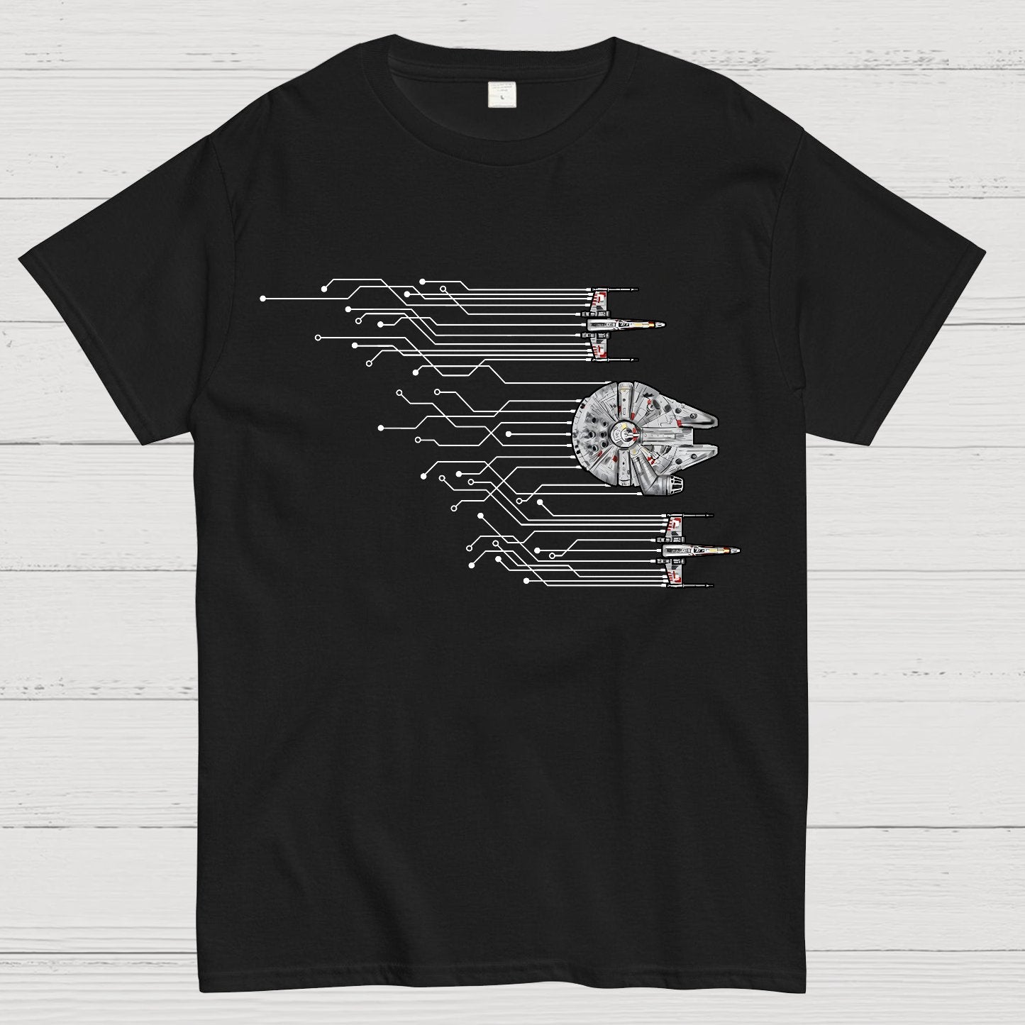 Microships – The Fastest Circuit in the Galaxy Geek T-Shirt