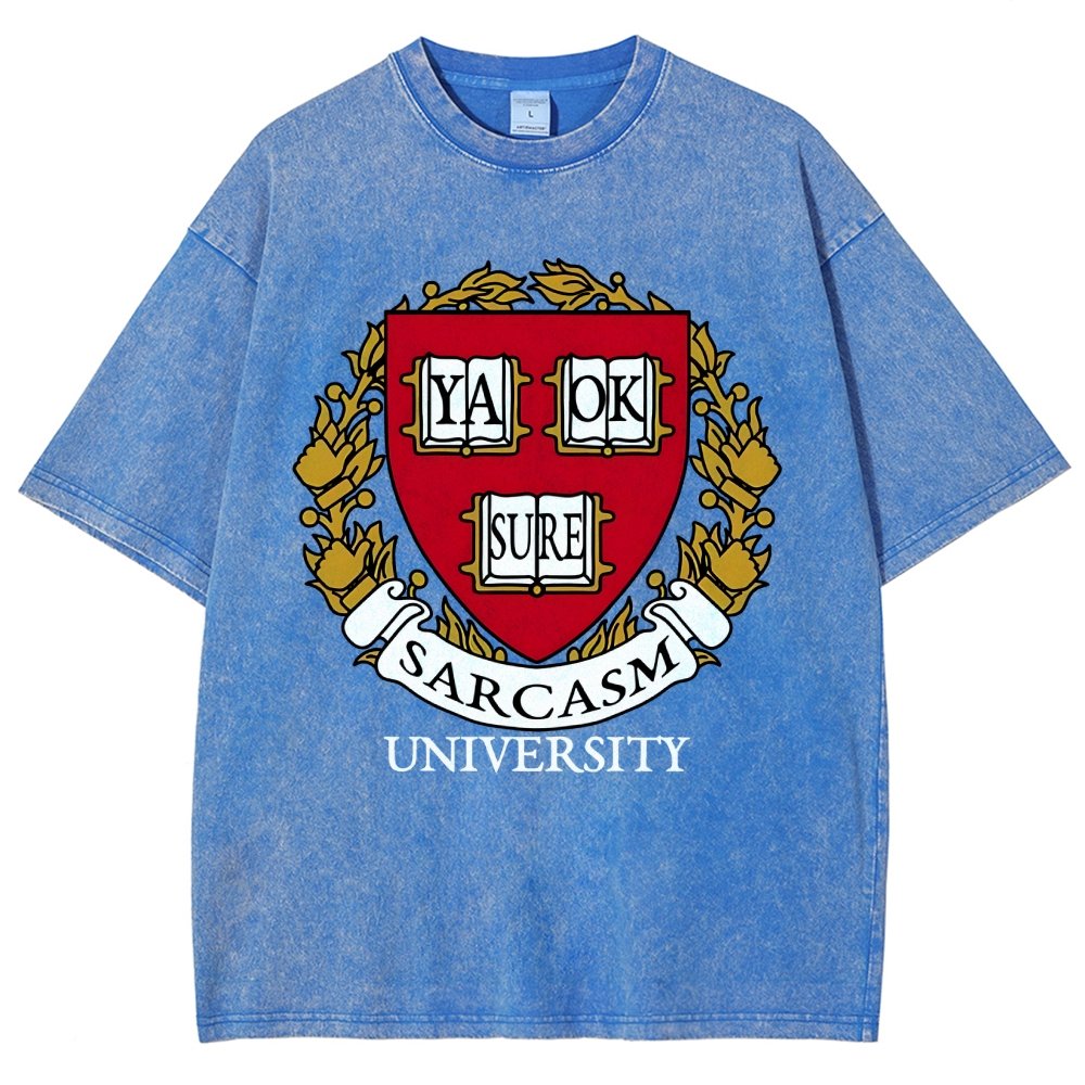 Ivy League Sarcasm Vintage Distressed T-shirt