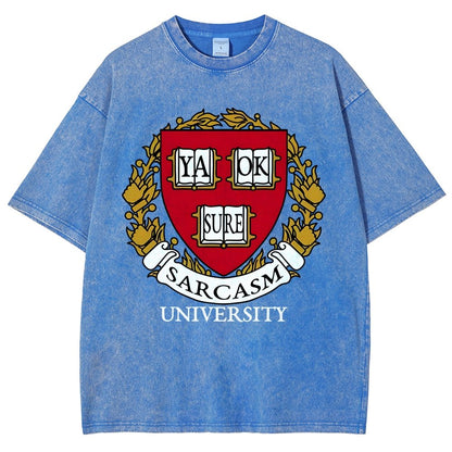Ivy League Sarcasm Vintage Distressed T-shirt
