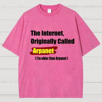 The Internet, Originally Called Arpanet Vintage Distressed T-shirt