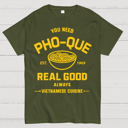 You Need Pho-Que Real Good Funny Pun Geek T-Shirt