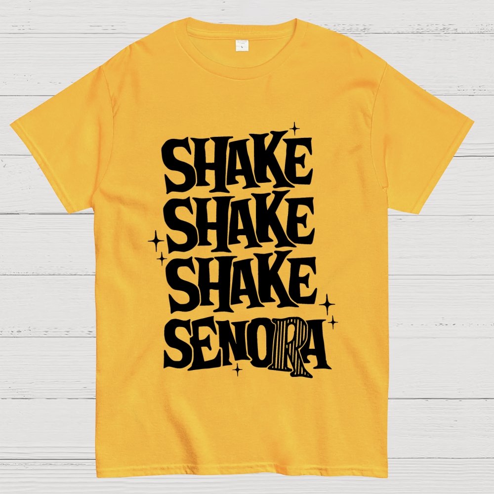Shake Shake Shake Senora Halloween Unisex Geek T-Shirt