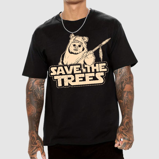 Save The Trees Geek T-Shirt