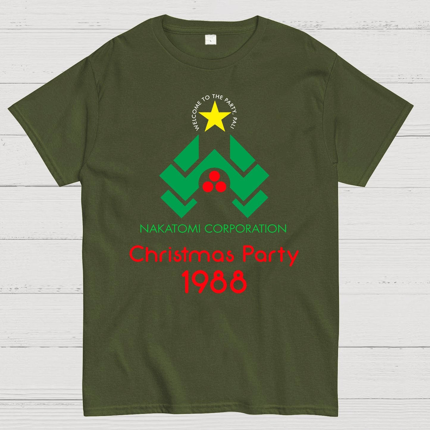 Christmas Party In 1988 Geek T-Shirt