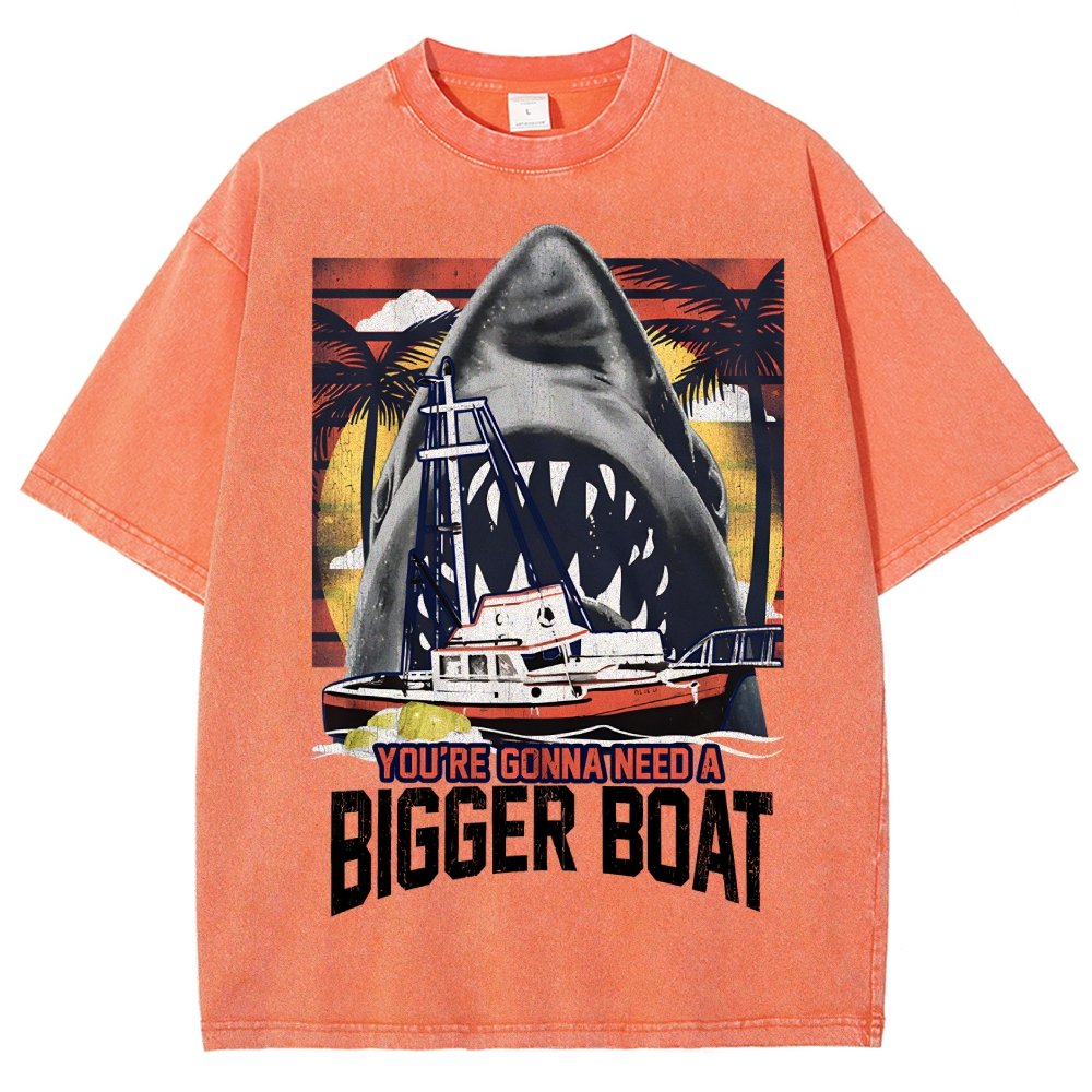 You’Re Gonna Need A Bigger Boat Vintage Distressed T-shirt