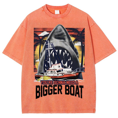 You’Re Gonna Need A Bigger Boat Vintage Distressed T-shirt