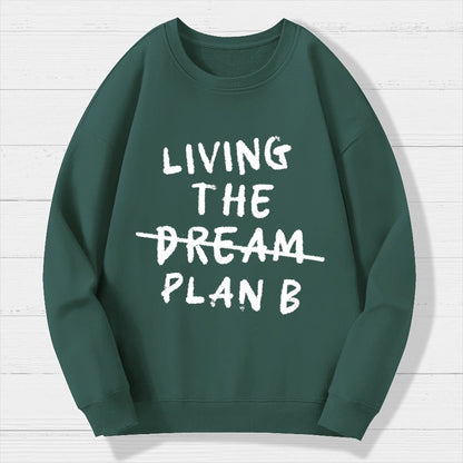 Living Plan B Geek Cotton Sweatshirt