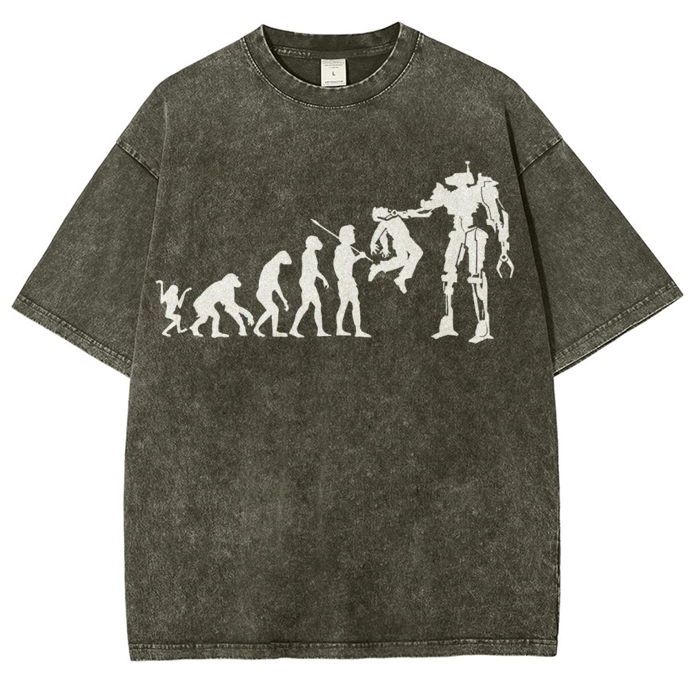 Evolution To Termination Vintage Distressed T-shirt