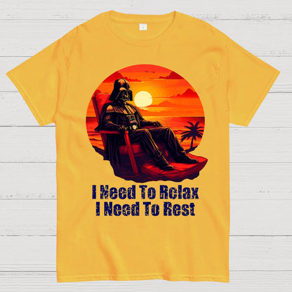I Need To Relax, I Need To Rest Geek T-Shirt