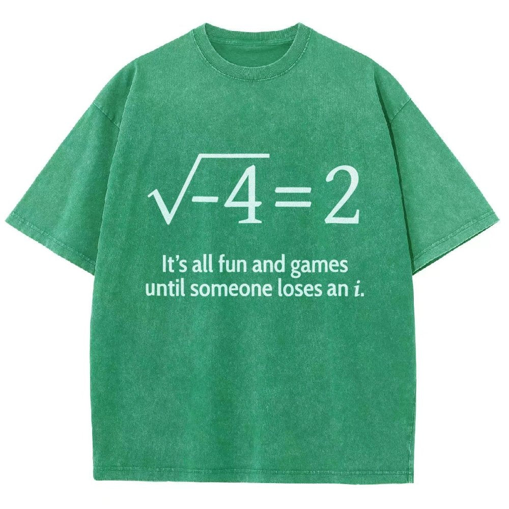 Funny Math Kids Shirt Vintage Distressed T-shirt