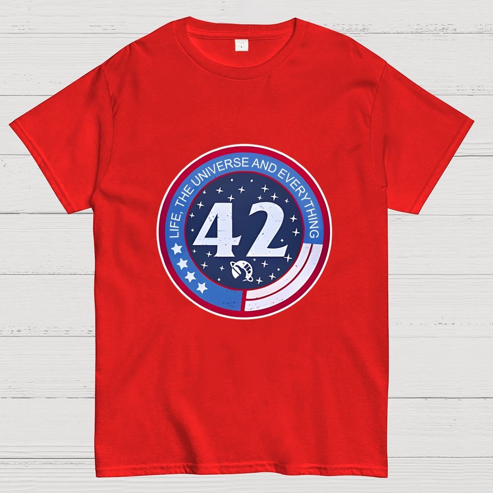 42 Life Universe and Everything Geek T-Shirt