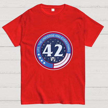 42 Life Universe and Everything Geek T-Shirt