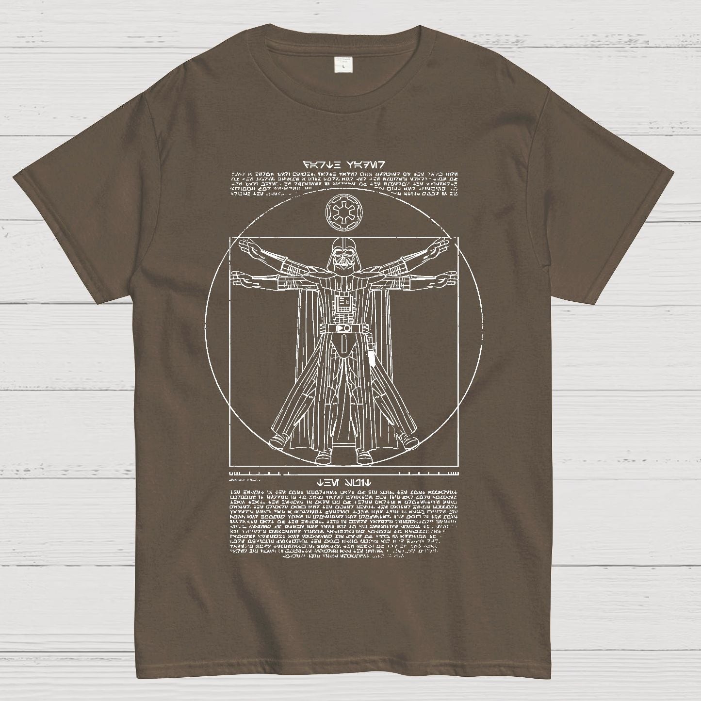 Vitruvian Darkside Geek T-Shirt