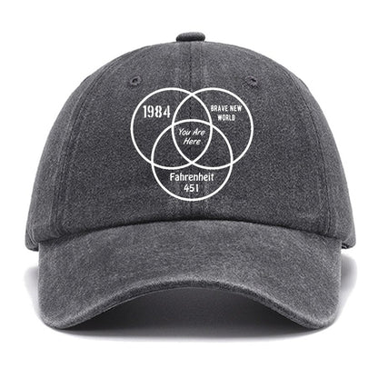 You Are Here Geek Cotton Hat