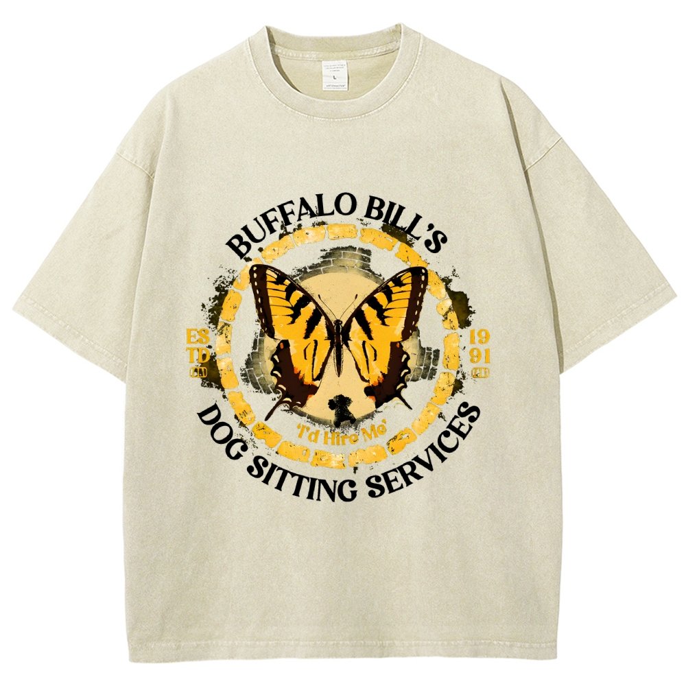 Wild Buffalo Services Vintage Distressed T-shirt