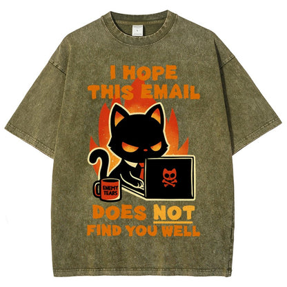 Fur-mal Wishes Vintage Distressed T-shirt
