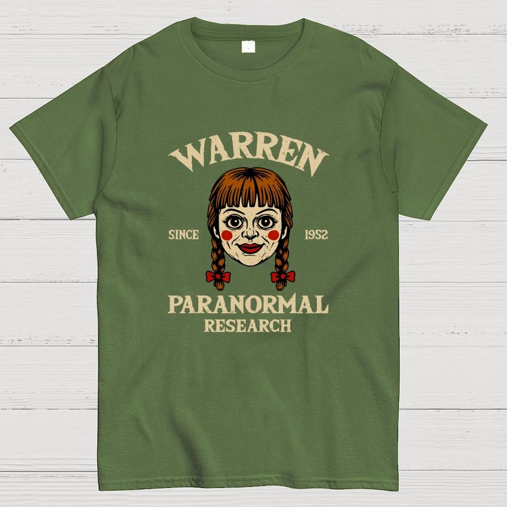 Warren Paranormal Research Geek T-Shirt