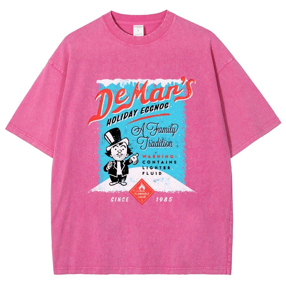 Charles DeMar's Eggnog with Lighter Fluid Vintage Distressed T-shirt
