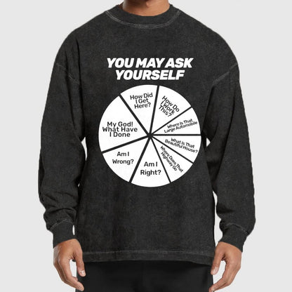 Techno Apocalypse Washed Long Sleeve Tee