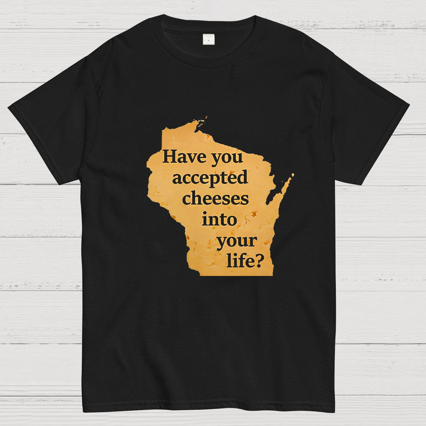 Wisconsin Cheese Pun Geeky T-Shirt
