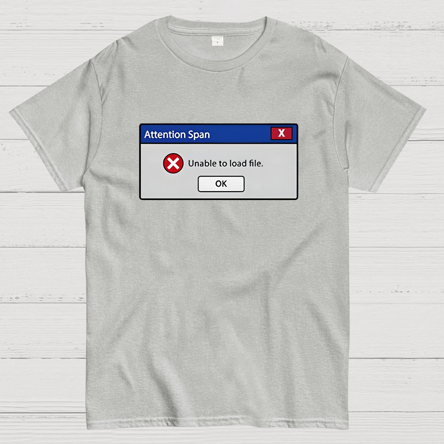 Attention Span Not Loading Geek T-Shirt