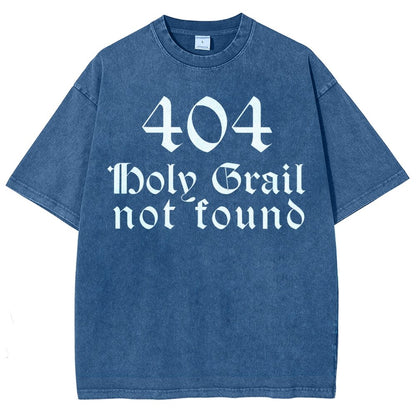 Holy Grail Not Found Vintage Distressed T-shirt