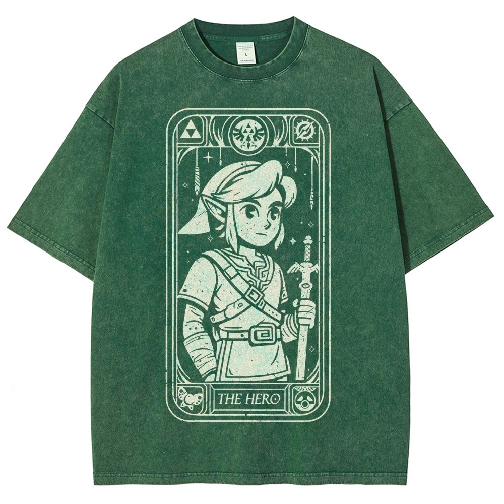 The New Tarot Hero Vintage Distressed T-shirt