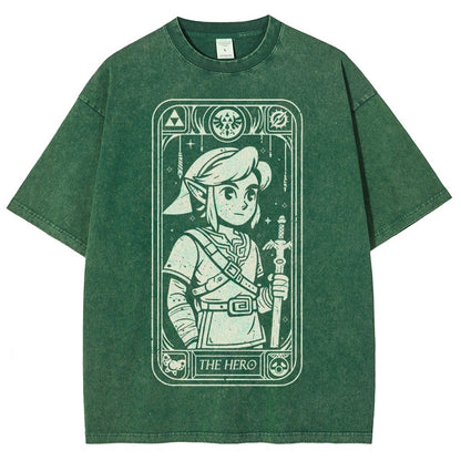 The New Tarot Hero Vintage Distressed T-shirt