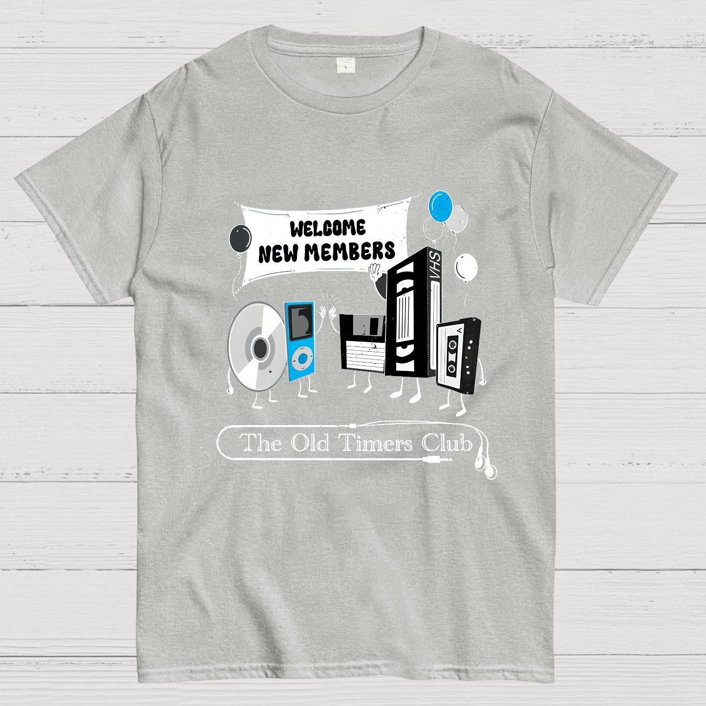 Old Timers Club Geek T-Shirt