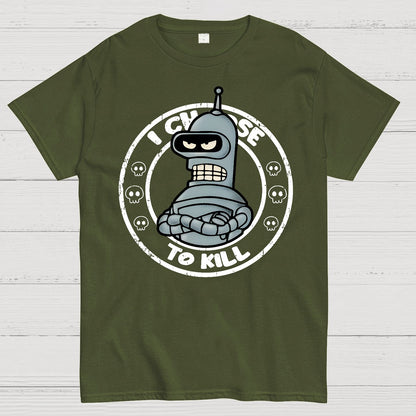 I Choose To Kill Geek T-Shirt