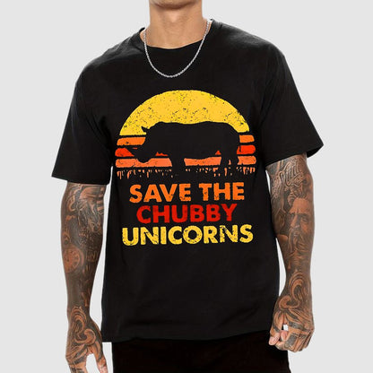 Save The Chubby Unicorns Geek T-Shirt