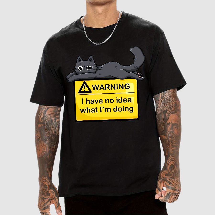 Warning, I Don't Know What I'm Doing Geek T-Shirt