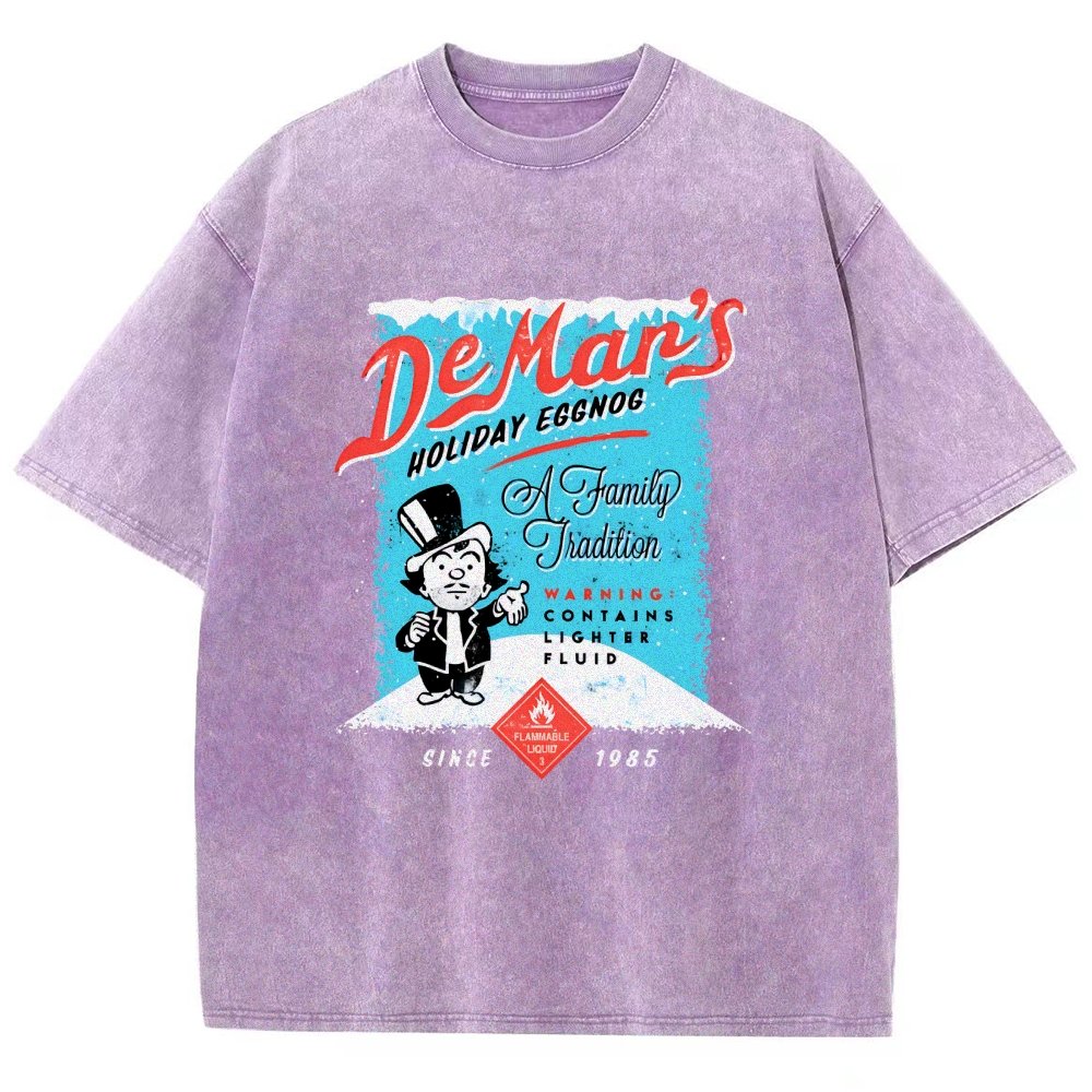 Charles DeMar's Eggnog with Lighter Fluid Vintage Distressed T-shirt