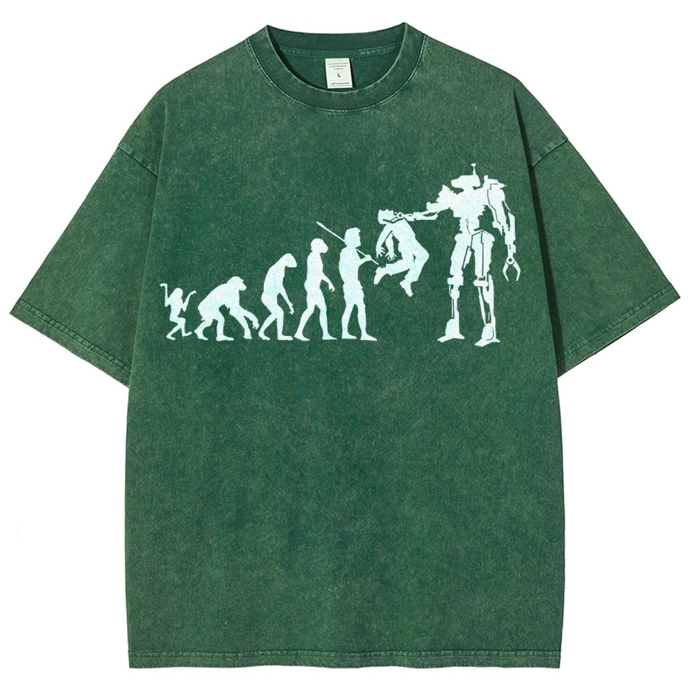 Evolution To Termination Vintage Distressed T-shirt
