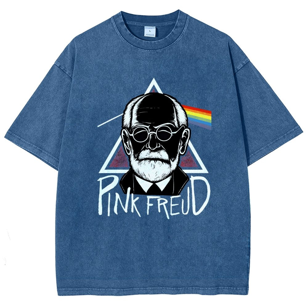 Pink Frost Vintage Distressed T-shirt