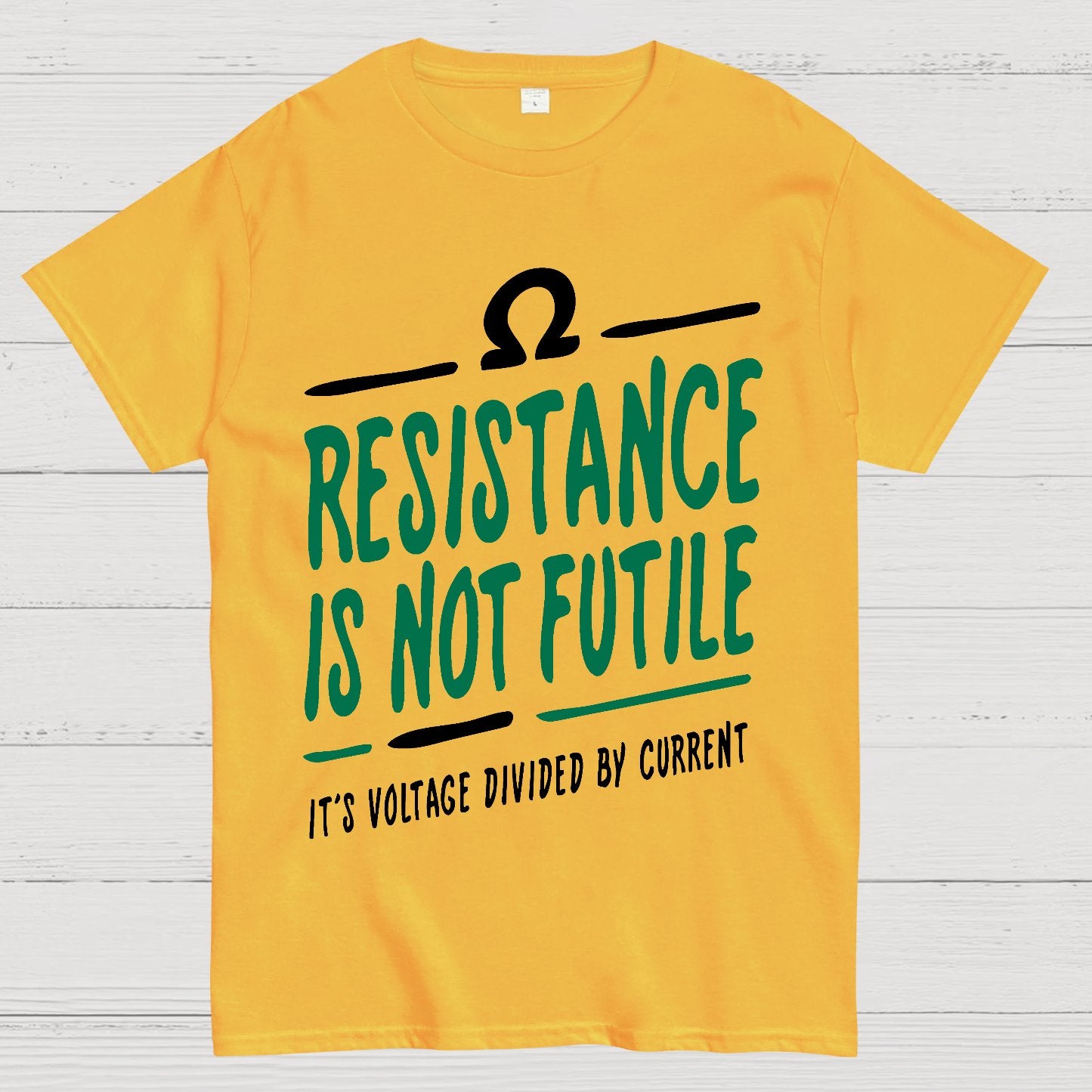 Resistance Is Not Futile Geek T-Shirt
