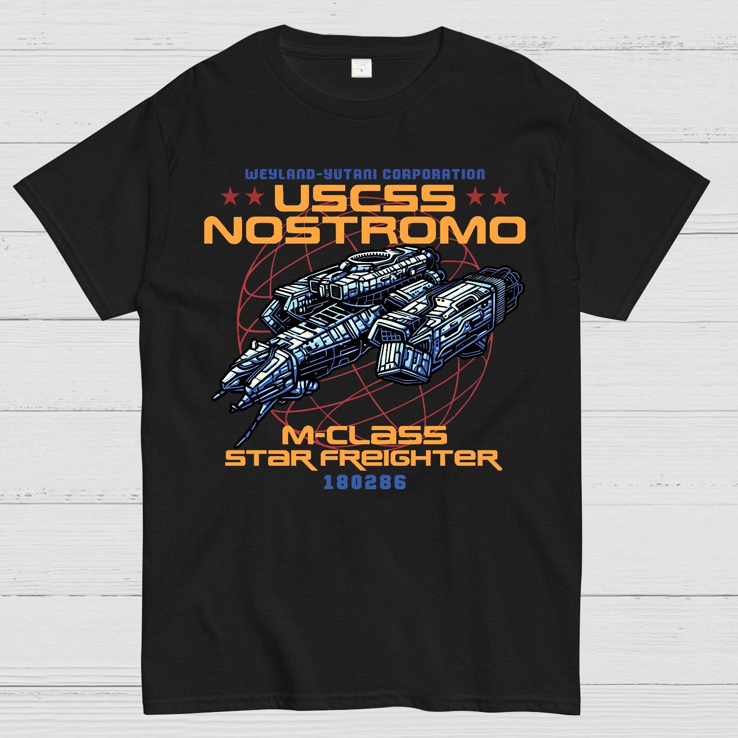 Space Freighter Geek T-Shirt