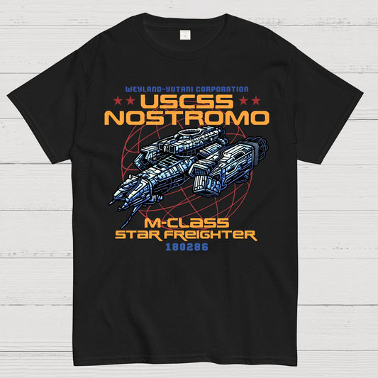 Space Freighter Geek T-Shirt