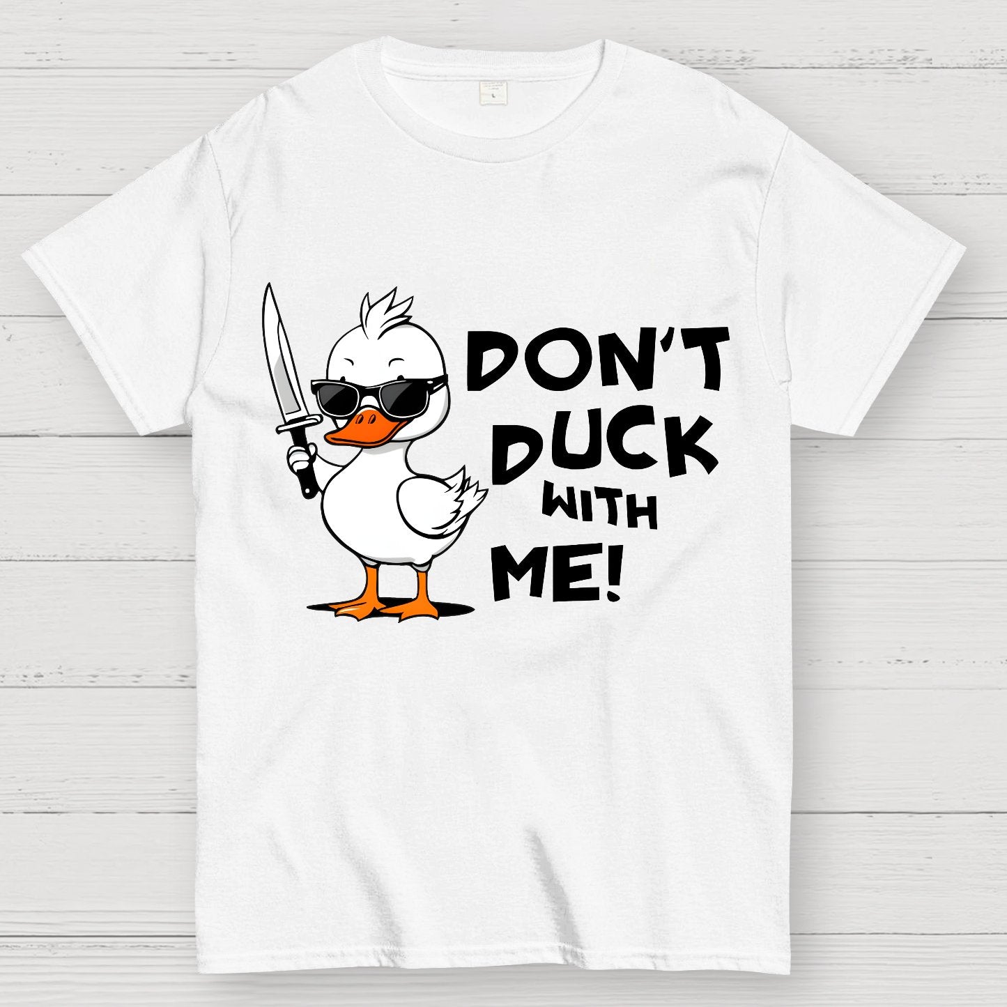 Funny Duck Geek T-Shirt