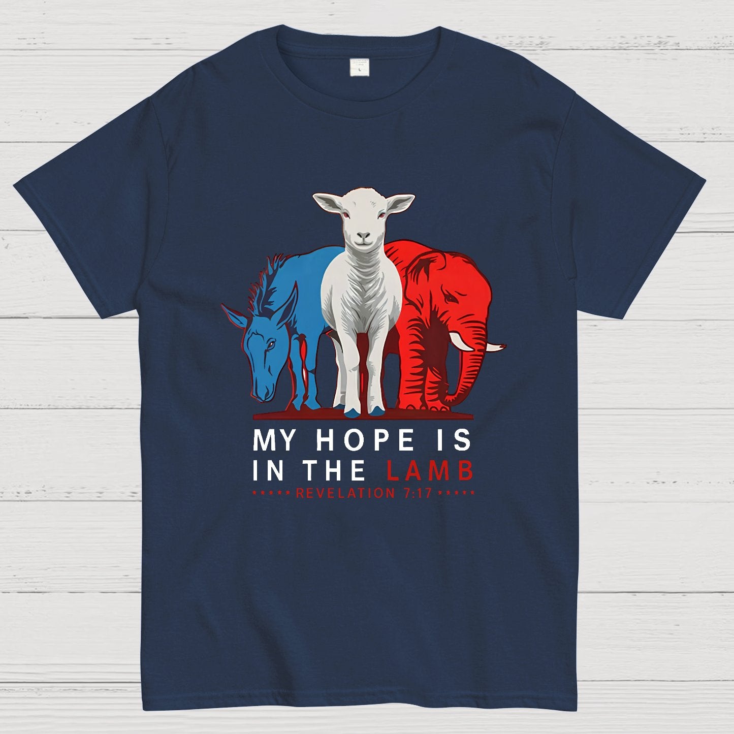 My Hope Is In The Lamb Sarcasm Geek T-Shirt