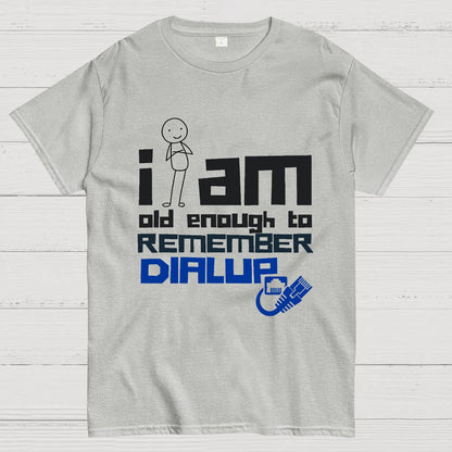 Dialup Internet Retro Geeky T-Shirt