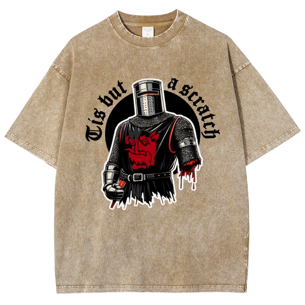 Tis But A Scratch Vintage Distressed T-shirt