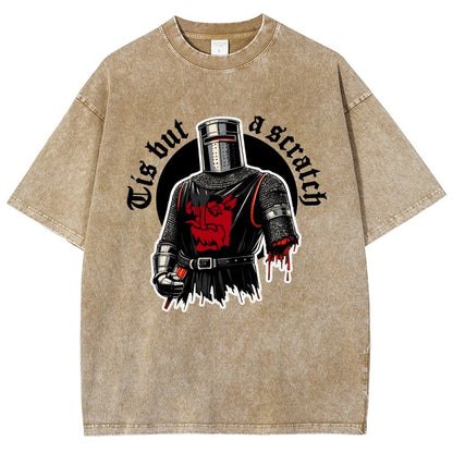 Tis But A Scratch Vintage Distressed T-shirt