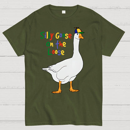 Silly Goose on the Loose Geek T-Shirt