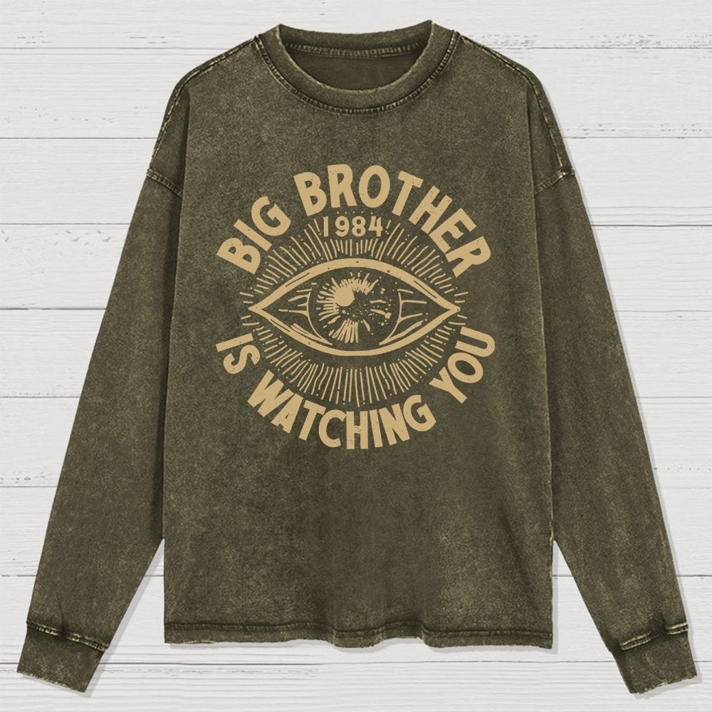 Watching You Washed Long Sleeve Tee