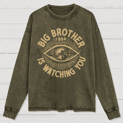 Watching You Washed Long Sleeve Tee