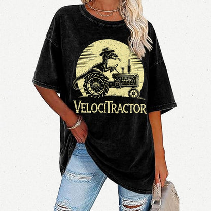 VelociTractor Vintage Distressed T-shirt